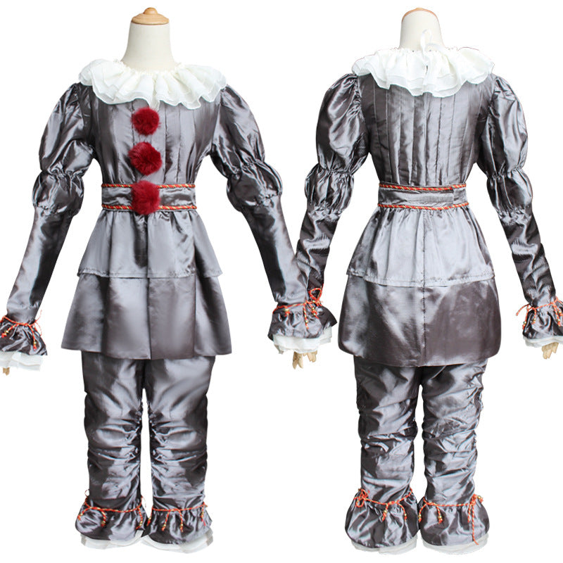 Pennywise Costume for Kids and Adults. Silver