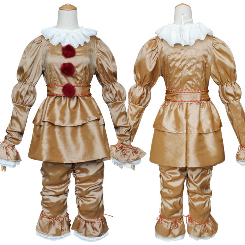 Pennywise Costume for Kids and Adults. Gold