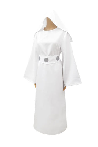 Star Wars Princess Leia White Dress Costume