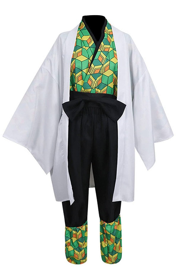 Demon Slayer Sabito Costume Cosplay Kimono Outfit For Adult