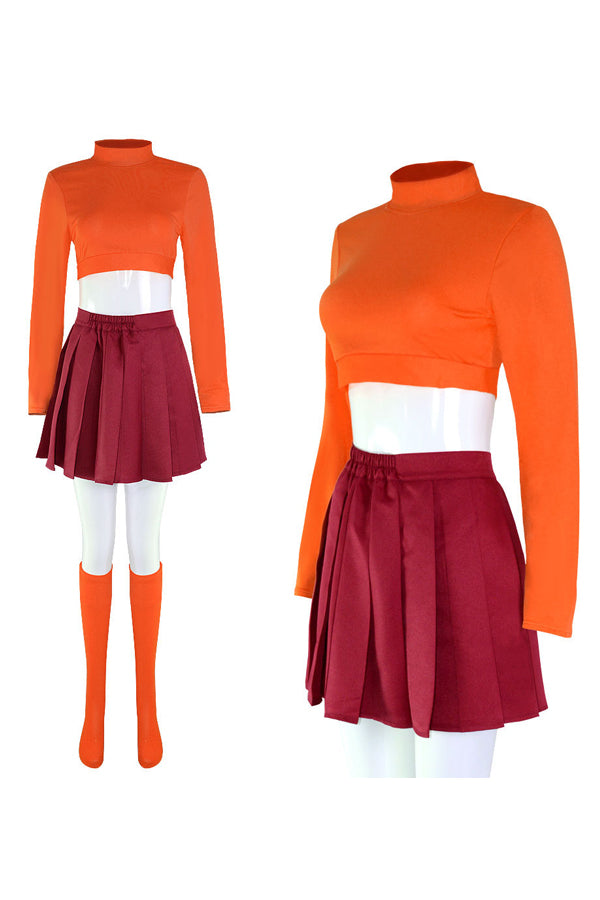 Scooby-Doo Velma Costume Velma Skirt Outfit for Halloween – Hallowitch  Costumes