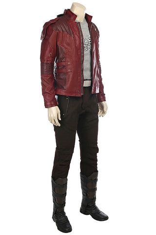 Adult Star Lord Costume Red Jacket. Guardians of the Galaxy