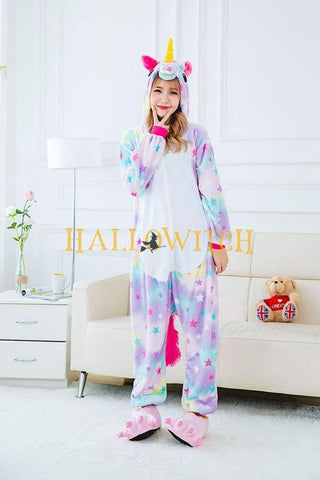 Star Unicorn Onesie Costume For Adults And Teenagers Animal