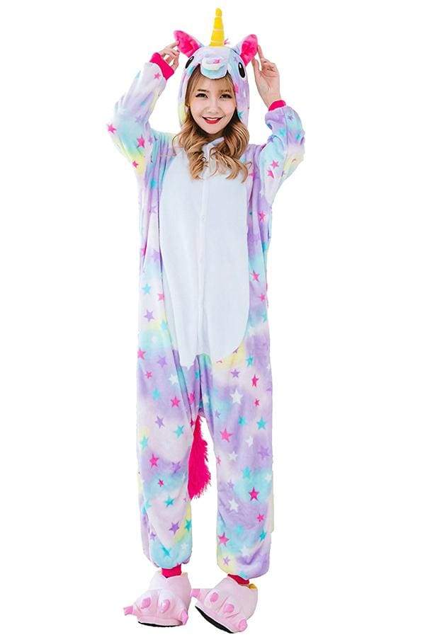 Star Unicorn Onesie Costume For Adults And Teenagers Animal
