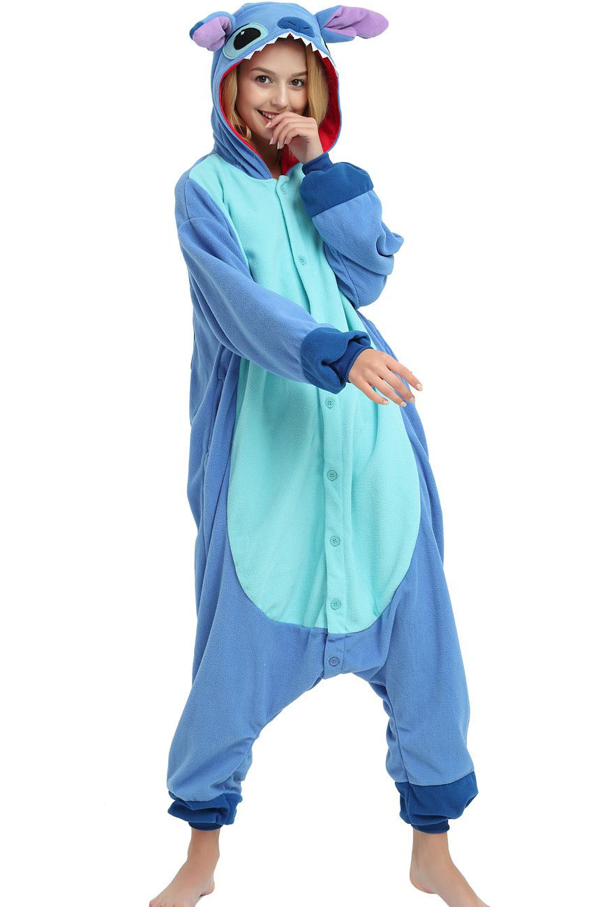 Lilo & Stitch Onesie Costume For Adults Women and Teenagers