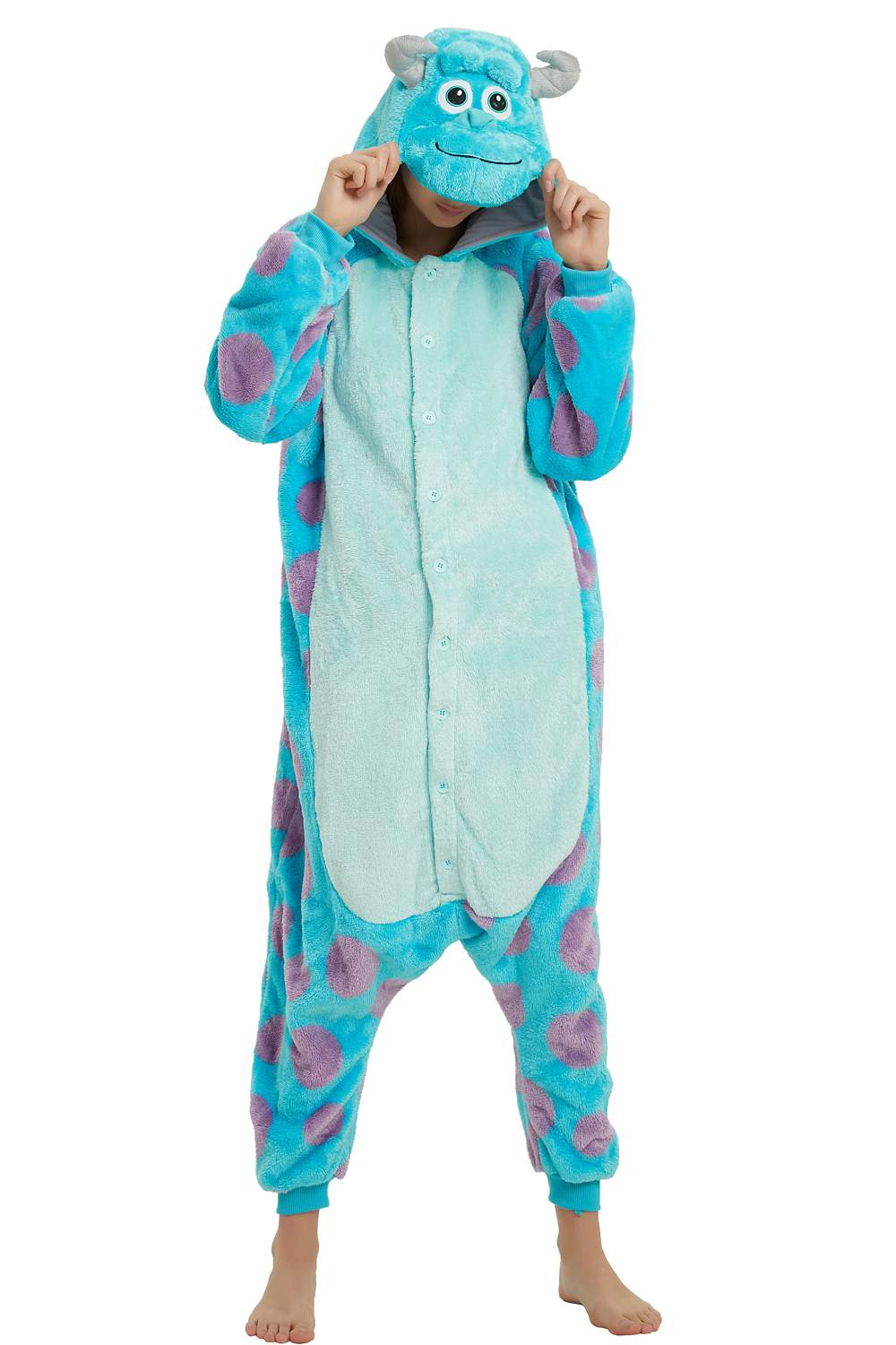 Monster Inc. Sulley Animal Onesie For Adults and Teenagers