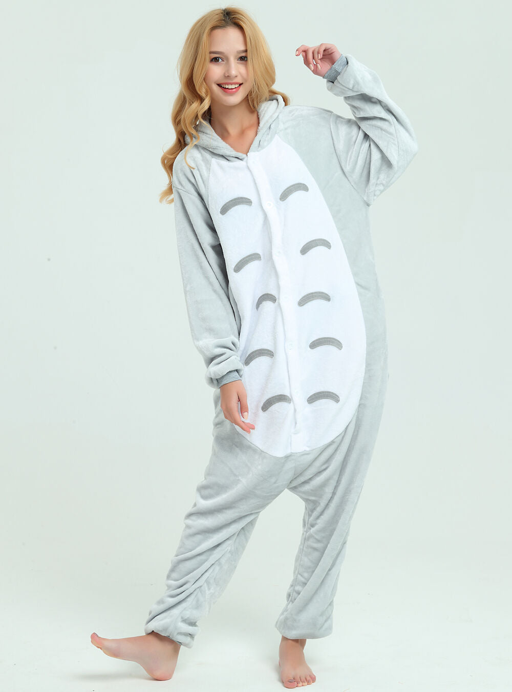 Totoro Onesie Kigurumi Costume For Adults and Teenagers