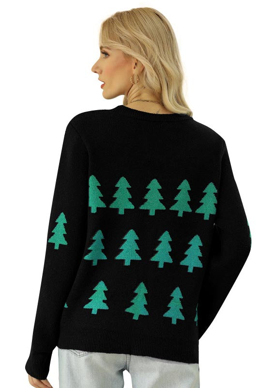 Ugly Christmas Tree Sweaters for Women