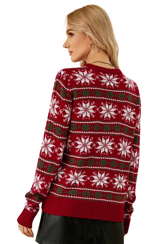 Ugly Christmas Sweaters, Snowflake Sweaters for Women