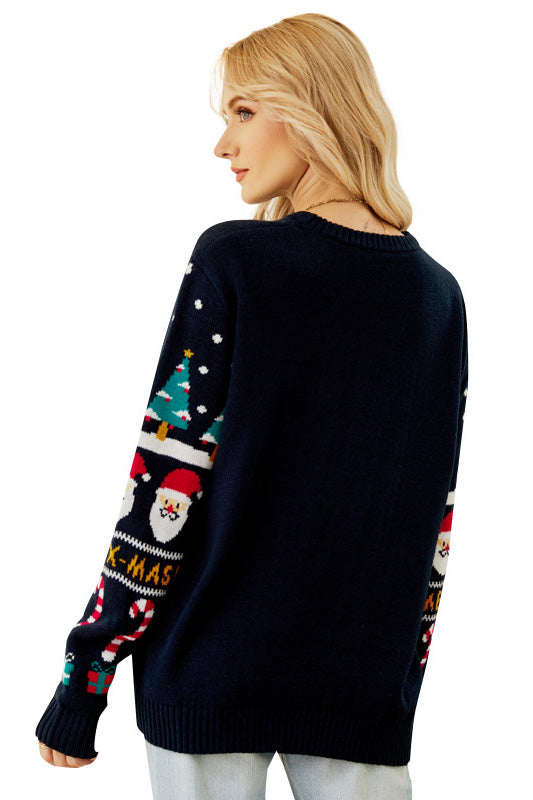 Ugly Christmas Santa Claus Sweaters for Women