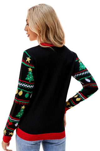 Ugly Christmas Tree Sweaters for Women