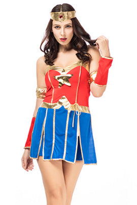 Wonder Woman Dress Easy Halloween Costume